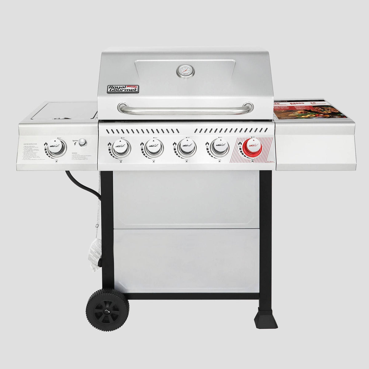 Propane Gas BBQ Grill - Outdoor Gas Grill for Backyard Cooking