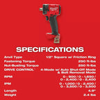 Milwaukee Pre-Sale 2855-20 M18 FUEL 18V 1/2" Impact Wrench w/Friction Ring -Bare Tool