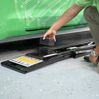 7000TL Portable Vehicle Lift System for Trucks & SUVs, 7,000 lb Capacity Hydraulic Car Lift with Safety Locks & Lift Blocks