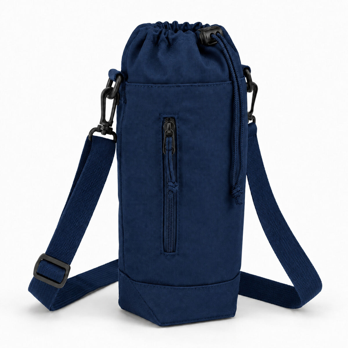 Adjustable Water Bottle Sling with Front Pocket