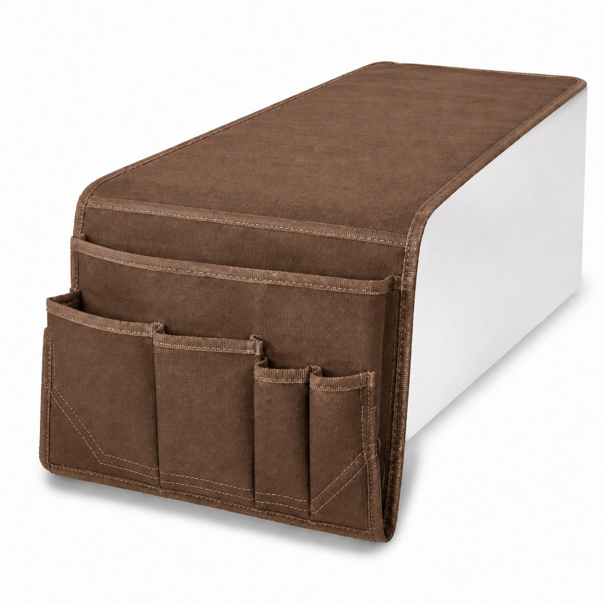 Multi-Pocket Sofa Arm Organizer