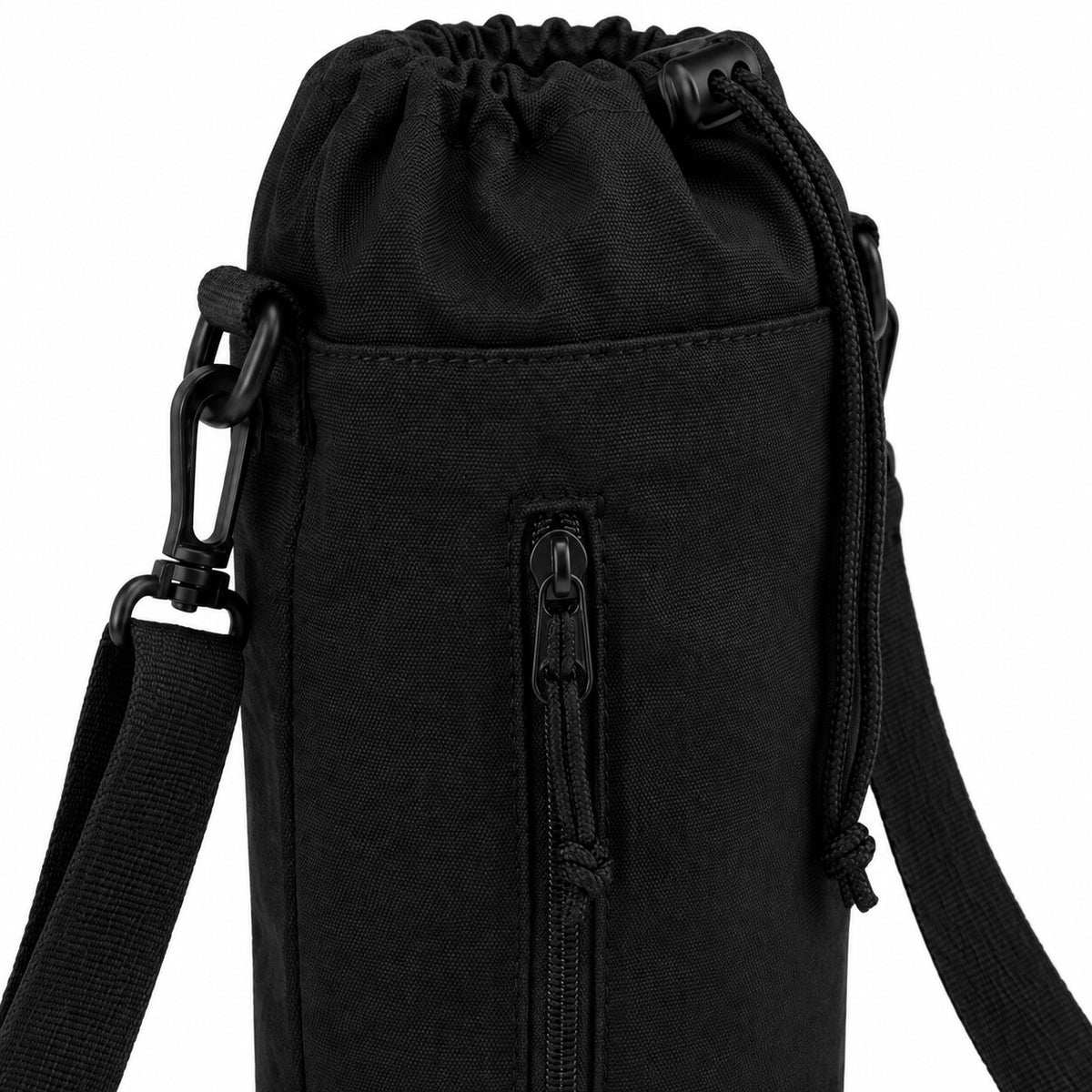 Adjustable Water Bottle Sling with Front Pocket