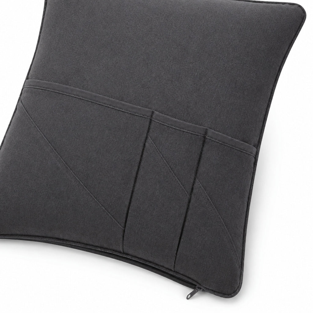 Side-Pocket Cushion Cover