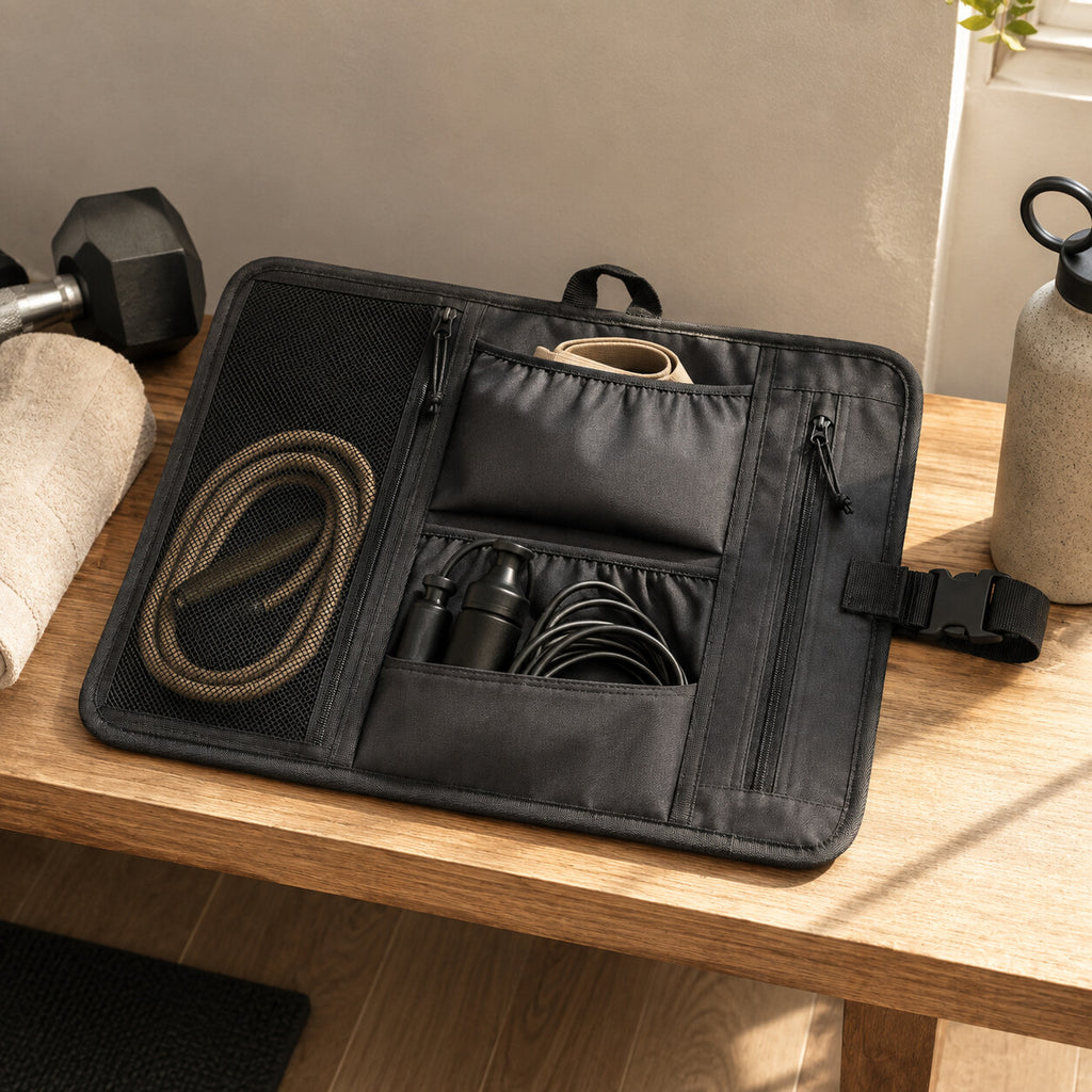 Workout Accessory Organizer Roll