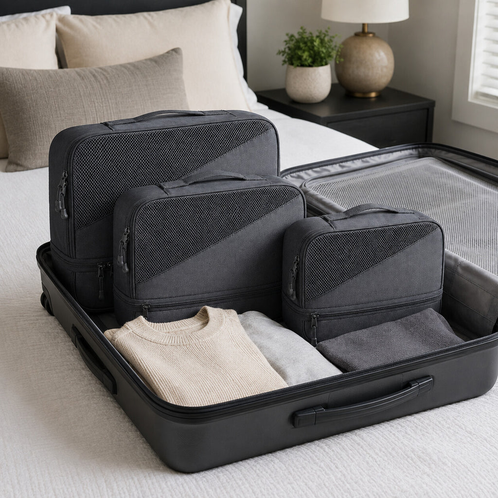 Three-Piece Compression Packing Cube Set