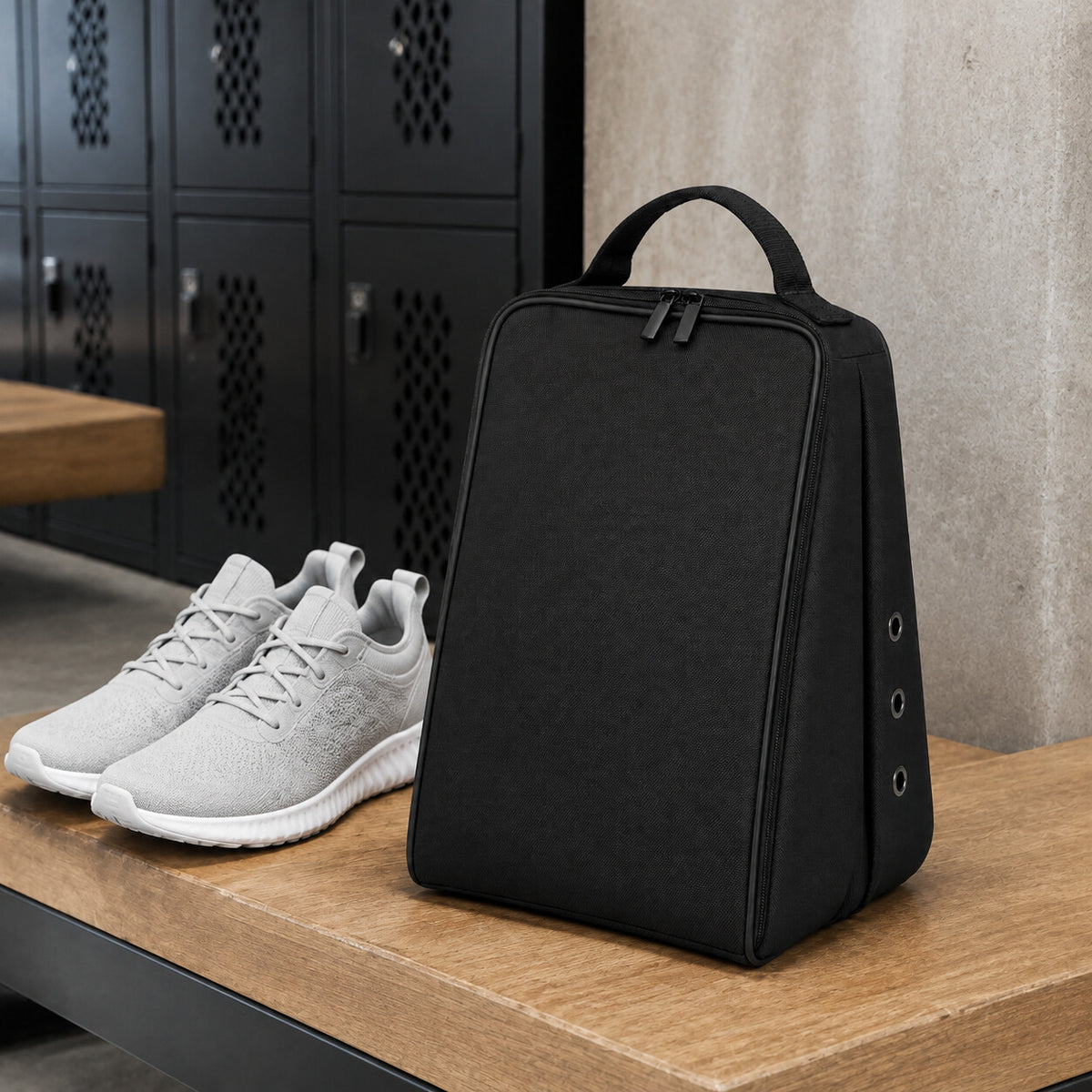 Fold-Flat Gym Shoe Bag