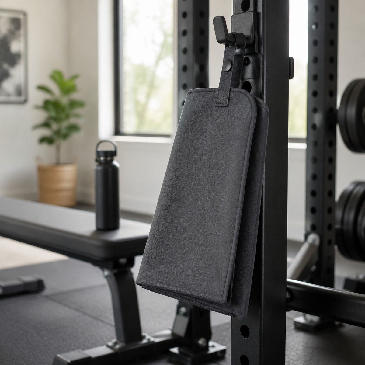 Lightweight Training Towel with Snap Loop