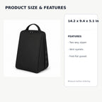 Fold-Flat Gym Shoe Bag