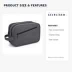 Dual-Compartment Utility Pouch