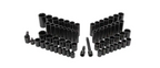 1/2 in. Drive SAE/Metric Impact Socket Set (64-Piece)