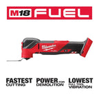 Milwaukee Pre-Sale 2836-20 M18 FUEL 18V Cordless Li-Ion Oscillating Multi-Tool -Bare Tool