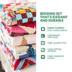Winter Wonderland Quilted Bedding Set NCU0DV1735