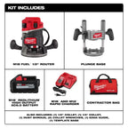 Milwaukee 2838-21 M18 FUEL 18V 1/2" Cordless Lithium-Ion Router Kit, BLACK FRIDAY PRE-SALE ONLY $35.99 AND 2 ADDITIONAL 5.0AH BATTERIES FOR THE FIRST 100 CUSTOMERS