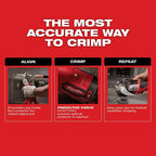 Milwaukee 2679-22 M18 18V 600 Mcm U Style Crimping Jaw w/ Batteries & One Key