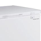 21.0 Cu. Ft. Chest Freezer with Double Doors - White with External Temperature Control