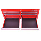 36 Inch 12 Drawer Tool Chest and Cabinet Combo - Rolling Steel Tool Storage Cabinet with Power Strip