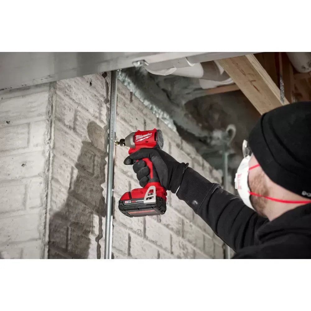 Milwaukee Pre-Sale 3650-20 M18 18V 1/4" Compact Brushless Hex Impact Driver - Bare Tool