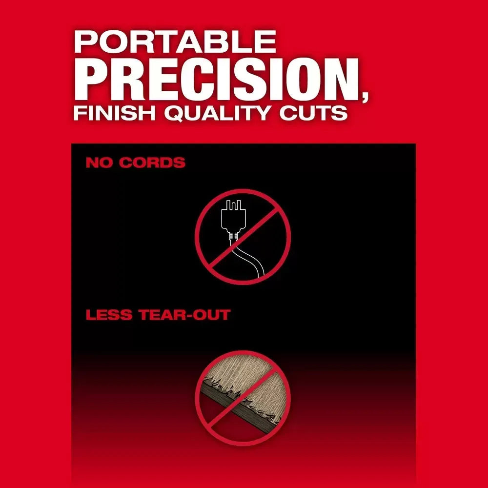 Milwaukee 2831-21 M18 FUEL 18V 6-1/2" Cordless Li-Ion Plunge Track Saw Kit