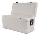150 Quart Marine Hard Side Cooler - Large Ice Chest with THERMECOOL Insulation, Fish Ruler & Drain Plug