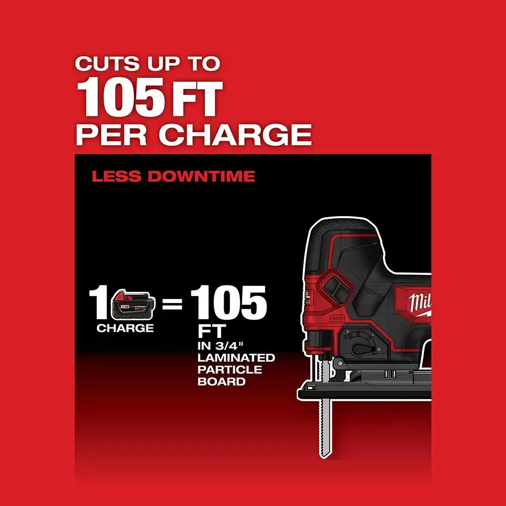 Milwaukee 2737B-20 M18 FUEL 18V Cordless Barrel Grip Jig Saw - Bare Tool