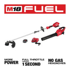 Milwaukee Pre-Sale 3000-21 M18 FUEL 18V Cordless Trimmer/Blower 2 Tool Combo Kit