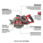 Milwaukee 2732-21HDSB M18 FUEL 18V 7-1/4" Circular Saw Kit w/ 25 Saw Blades