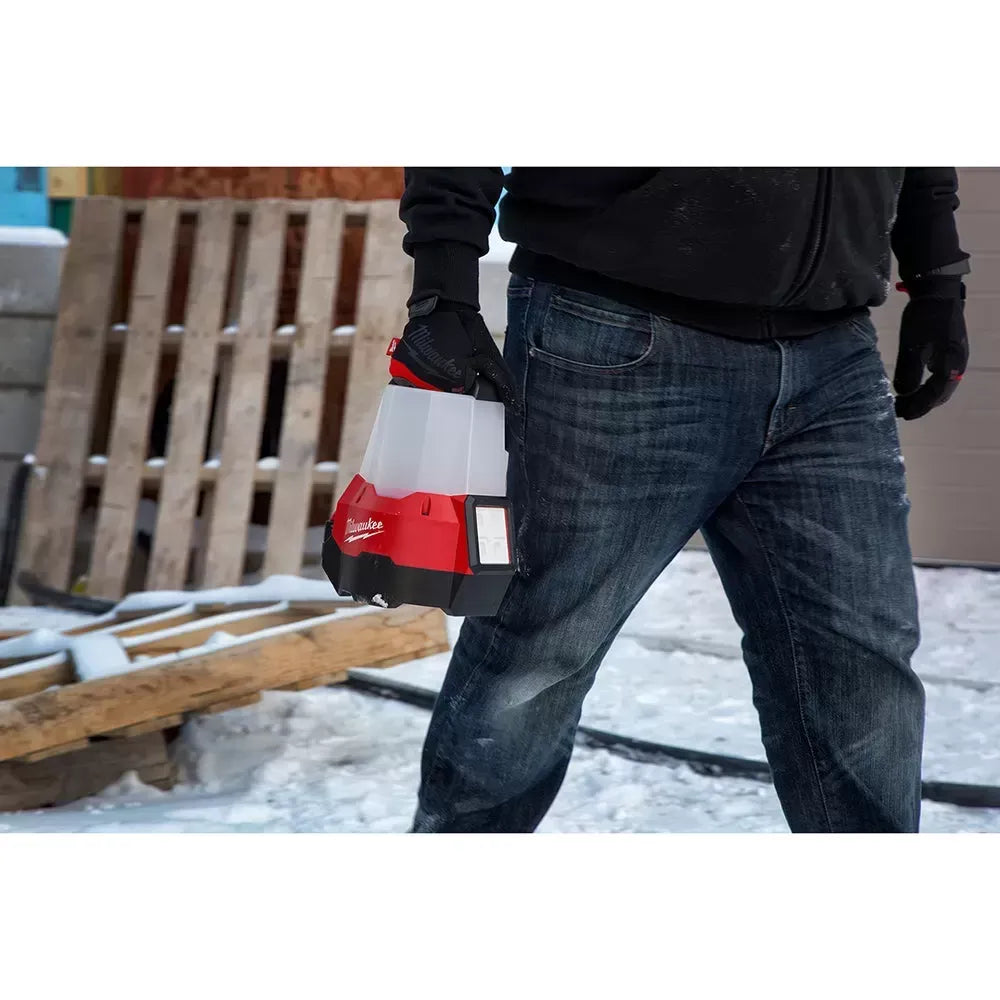Milwaukee 2144-20 M18 18V Compact Li-Ion LED Site Light w/ Flood Mode -Bare Tool