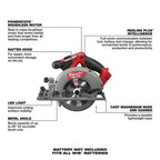 Milwaukee 2730-20 M18 FUEL 18V 6-1/2-Inch Circular Saw w/ Blade - Bare Tool