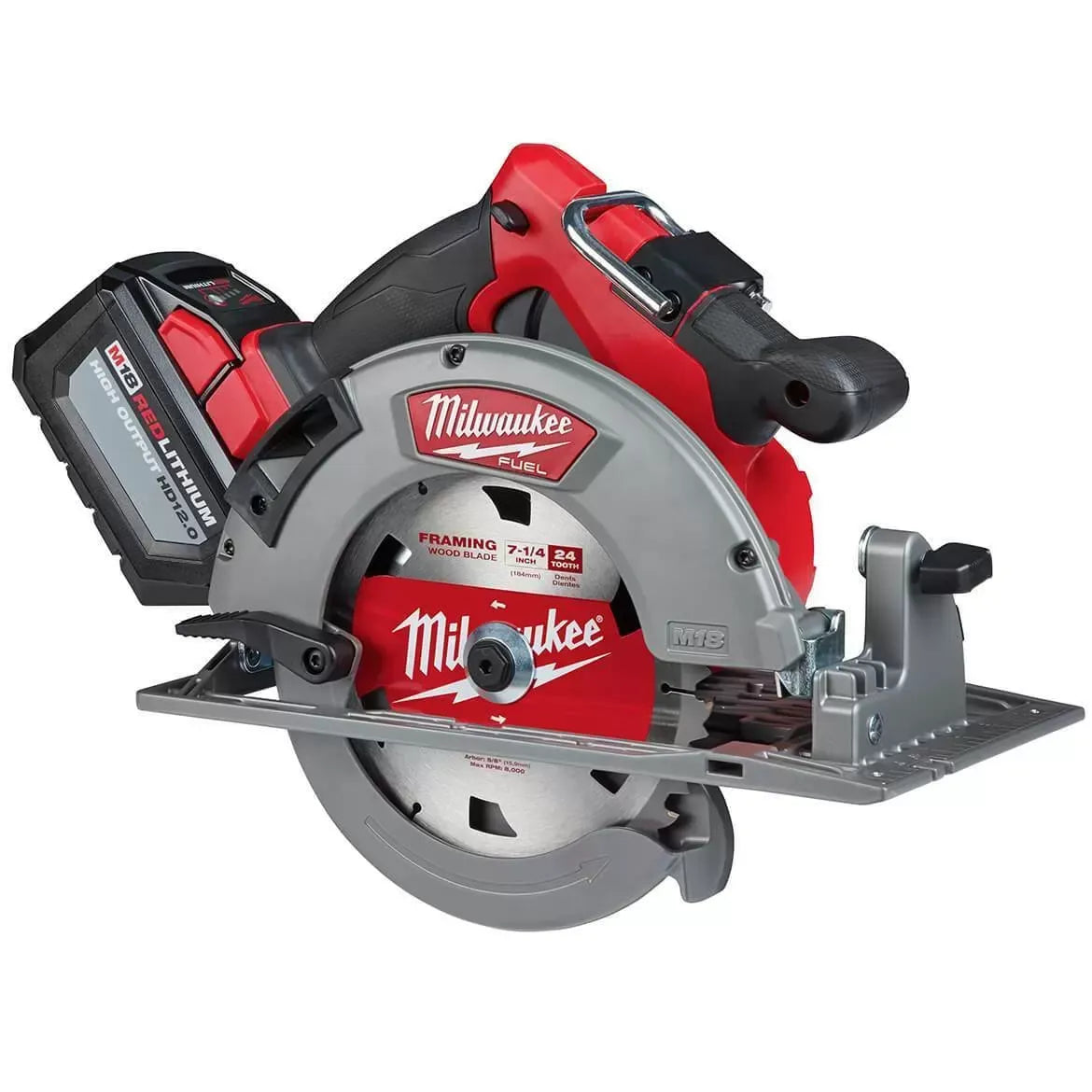 Milwaukee 2732-20SB M18 FUEL 18V 7-1/4" Circular Saw w/ 25 Saw Blades