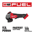 Milwaukee Pre-Sale 2880-20 M18 FUEL 4-1/2" / 5" Grinder Paddle Switch No-Lock - Bare Tool