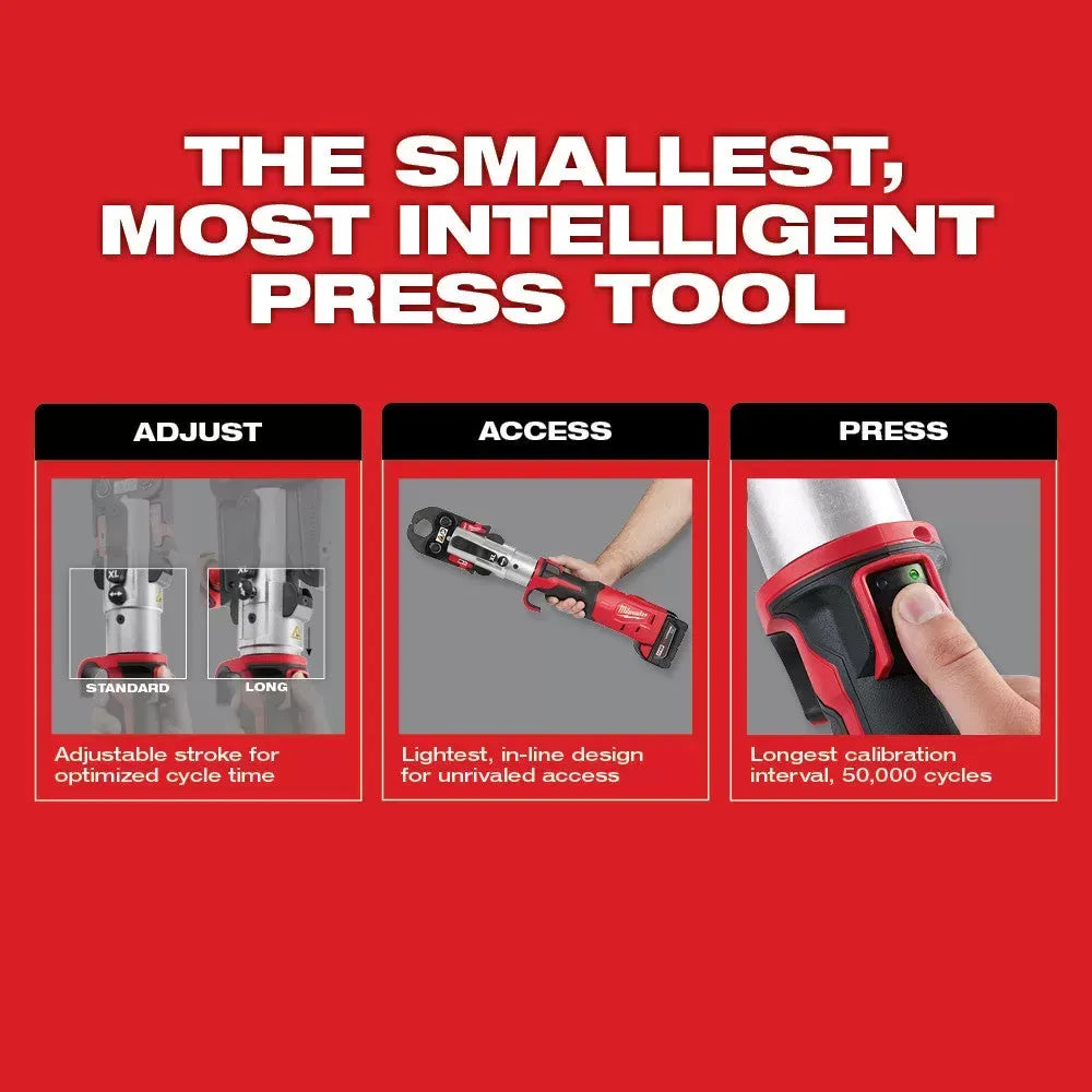 Milwaukee 2773-20L M18 18V FORCE LOGIC Cordless Long Throw Press Tool Kit