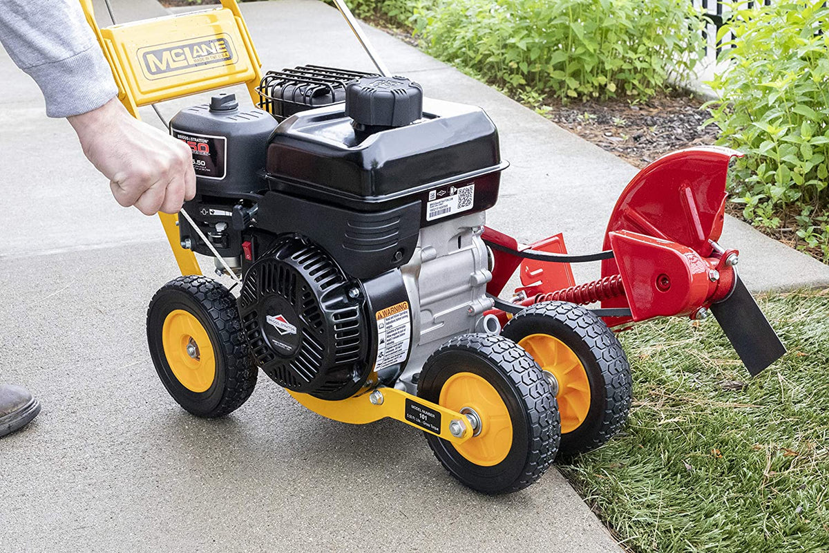 McLane 9-Inch Gas Lawn Edger with 5.50 Gross Torque Engine, Blade Depth Control, Adjustable Cutting Angle