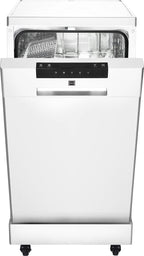 18 Inch Portable Dishwasher - 8 Place Settings Countertop/Compact Dish Washer White