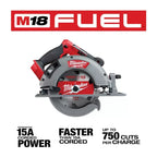 Milwaukee 2732-20 M18 FUEL 18V 7-1/4" Circular Saw w/ SAWZALL Reciprocating Saw