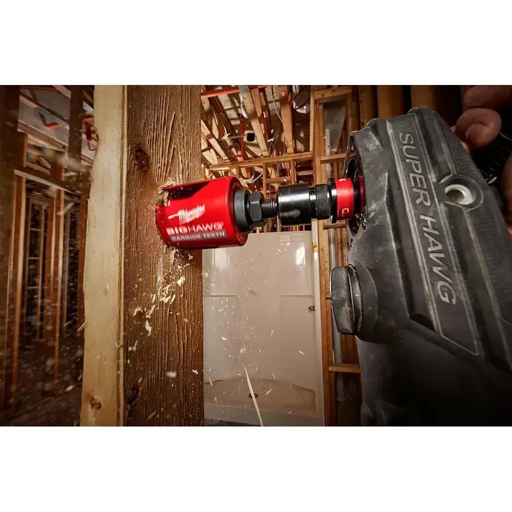 Milwaukee Pre-Sale 2807-20BH M18 FUEL 1/2" HOLE HAWG Right Angle Drill W/ BIG HAWG Bits