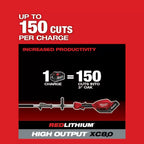 Milwaukee 2825-21PS M18 FUEL 18V 10-Inch QUIK-LOK Cordless Pole Saw Kit