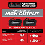Milwaukee 0920-20 M18 FUEL 9 Gallon Dual-Battery Wet/Dry Vacuum - Bare Tool