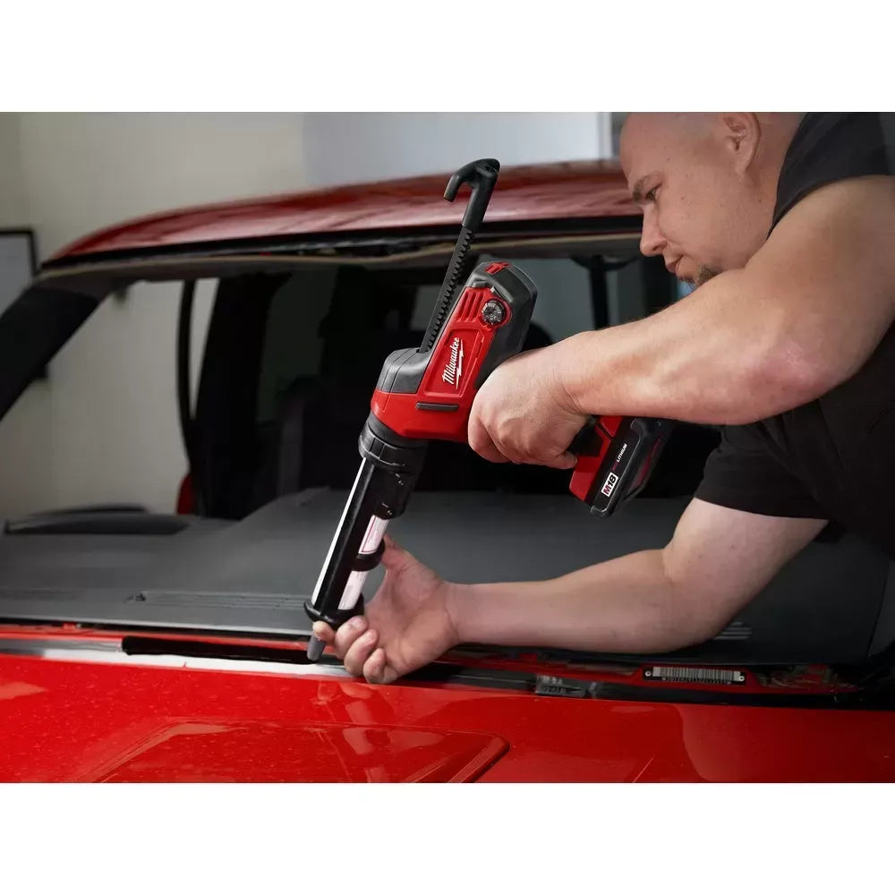 Milwaukee 2641-80 M18 18V 10-Ounce Caulk and Adhesive Gun - Bare Tool - Recon