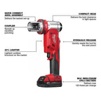 Milwaukee 2677-81 M18 18V FORCE LOGIC 6T Knockout Tool Kit - Recon