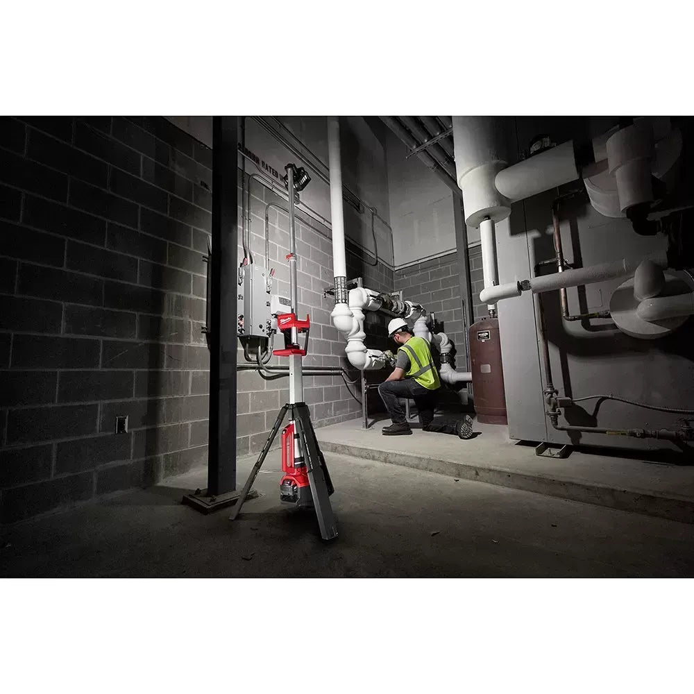 Milwaukee 2131-20 M18 18V Li-Ion ROCKET Dual Power Tower Light - Bare Tool