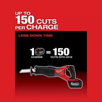 Milwaukee 2722-20 M18 FUEL 18V 1-1/4-Inch Reciprocating Saw - Bare Tool