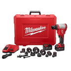 Milwaukee 2677-21 M18 18V FORCE LOGIC 6T Knockout Tool Kit w/ 1/2" - 4" Capacity