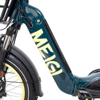 750W Foldable Electric Trike - 48V 14Ah Fat Tire 3 Wheel E-Bike with Baskets