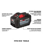 Milwaukee 48-11-1812 M18 FUEL 18V 12.0-Amp Lithium-Ion High Output Battery Pack