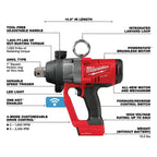 Milwaukee Pre-Sale 2867-20 M18 FUEL 18V 1 Inch High Torque Impact Wrench - Bare Tool