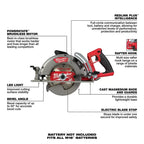 Milwaukee 2830-20SB M18 FUEL 18V 7-1/4" Circular Saw w/ 25 Circular Saw Blades