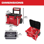 Milwaukee PACKOUT Heavy Duty Polymer Tool Box Combo Kit