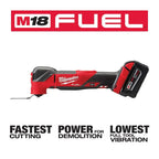 Milwaukee Pre-Sale Pre-Sale 2953-22MT M18 FUEL 18V Impact Driver / Multi Tool Combo Kit