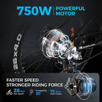 🔥Clearance Sale🔥✨Outdoor electric bike with 48V / 15Ah lithium battery✨