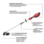Milwaukee 2825-21STP M18 FUEL Cordless String Trimmer/Pole Saw Attachment Combo